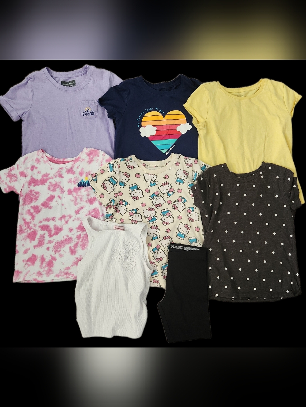 Girls 7/8 Lot Of Shirts